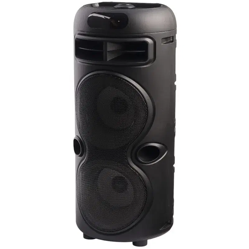 اسپیکر ارتفاع40سانت 8 اینچ بهمراه کنترل و میکروفن|پخشکننده همراه|رشت, کوی طالقانی|دیوار