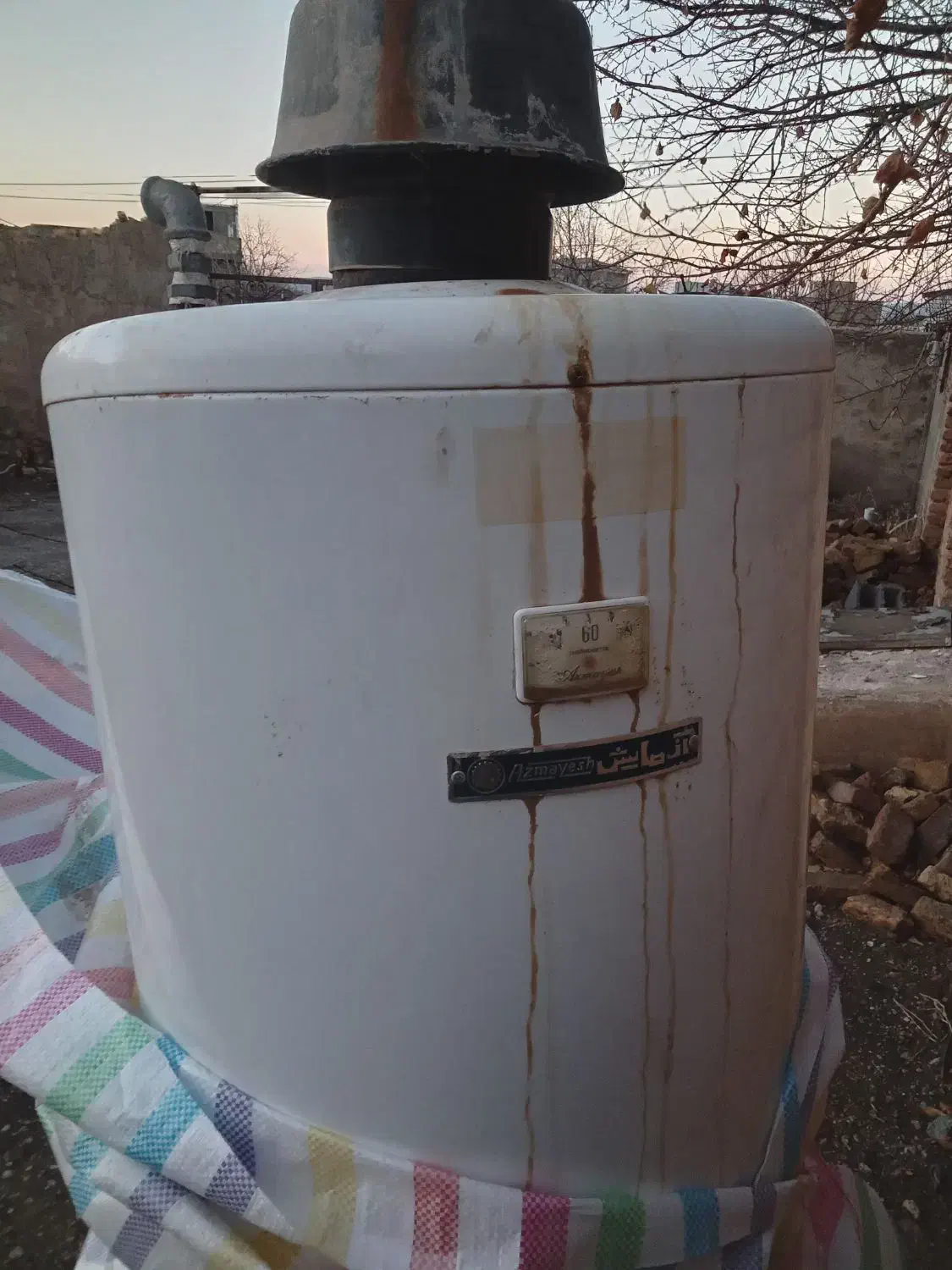 آبگرمکن مارک ازمایش|آبگرمکن، پکیج، شوفاژ|خزل, |دیوار