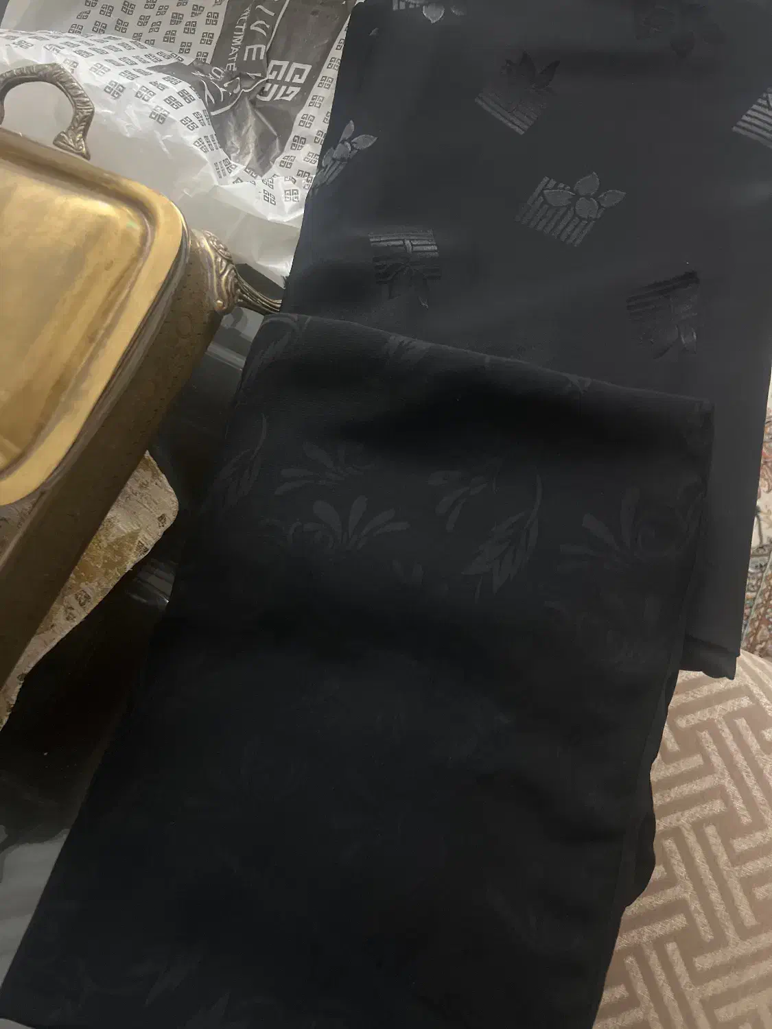 چادر مجلسی خاویاری و ابریشم نو|لباس|تهران, باغ فیض|دیوار