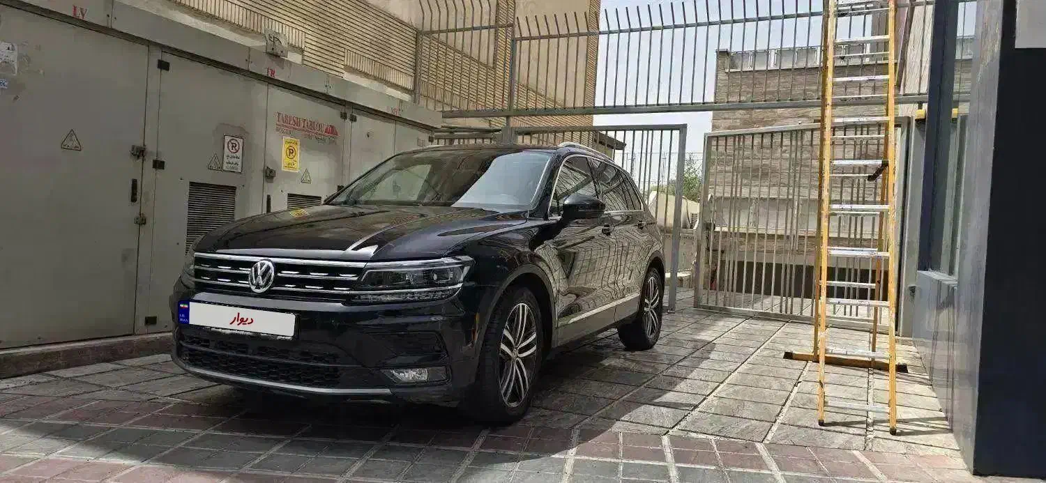 تیگوان ۲۰۱۸ مشکی، کمکارکرد، بدون خرج، فول امکانات|خودرو سواری و وانت|تهران, دهونک|دیوار