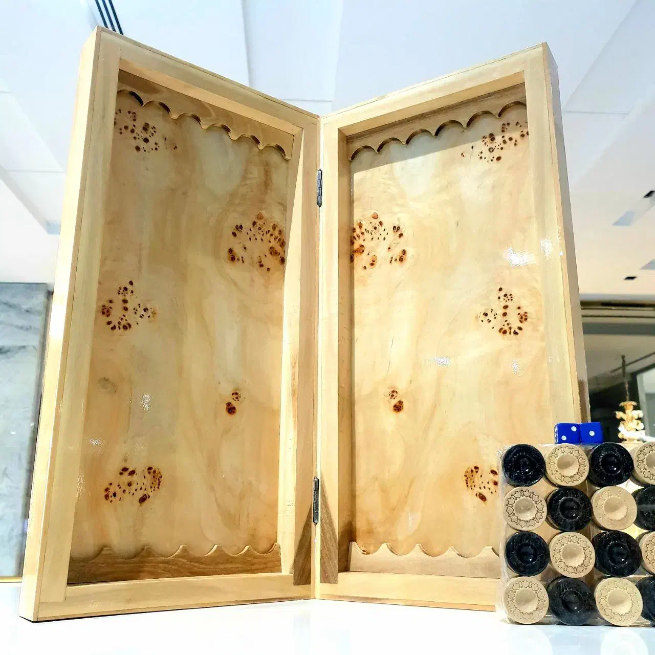 تخته نرد چوب جوش کیکوم و چوب گردو|اسباب‌‌بازی|تهران, چیتگر شمالی|دیوار