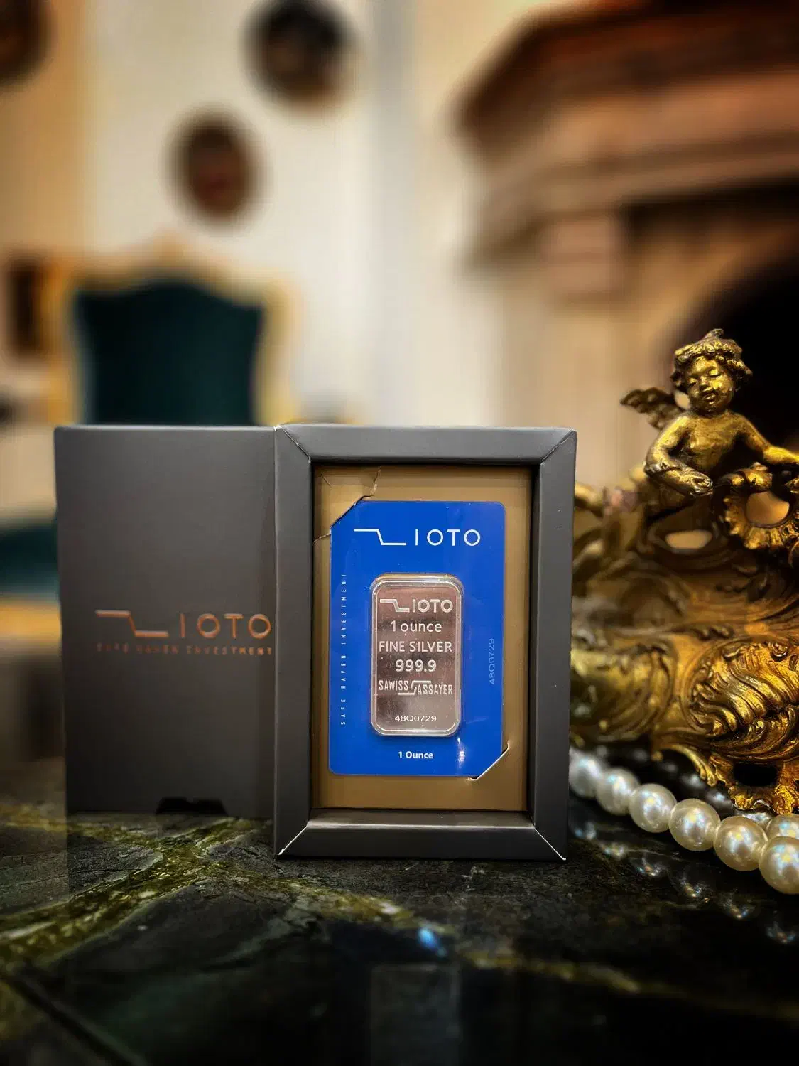 شمش نقره زیوتو|جواهرات|رشت, منظریه|دیوار