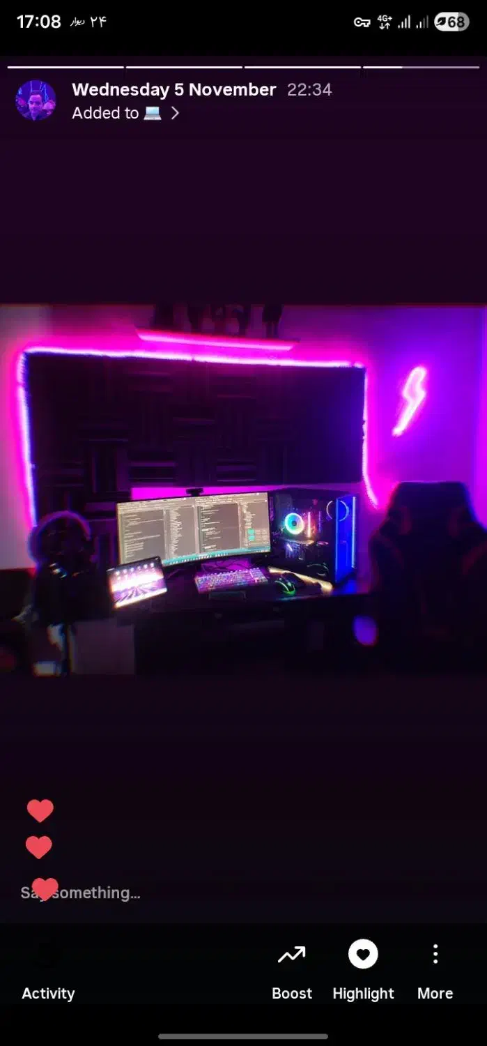 کیس فوق گیمینگ|رایانه رومیزی|رشت, پیرکلاچای|دیوار