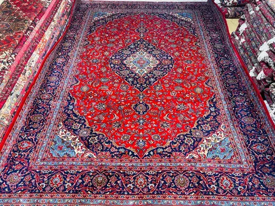 فرش ۱۲ متری کاشان دستبافت لاکی|فرش|تهران, سلسبیل شمالی|دیوار