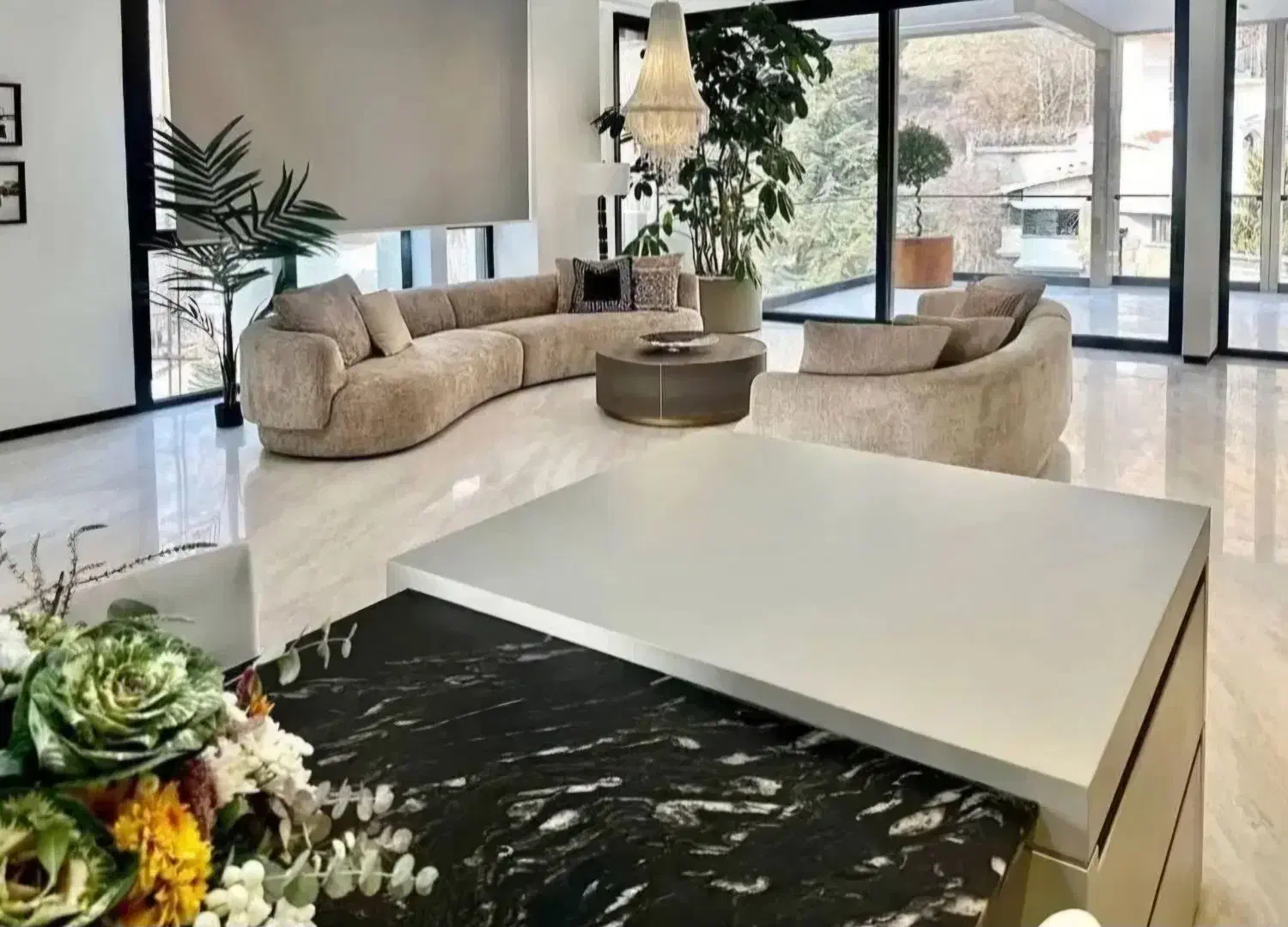 ۱۰۰متر*سالن پرده خور آفتابگیر*بعثت*۲ پارکینگ باکس|فروش آپارتمان|تهران, جنتآباد مرکزی|دیوار