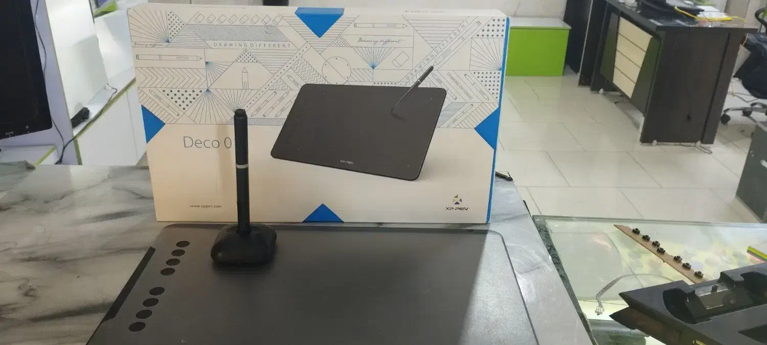 قلم نوری xp pen|قطعات و لوازم جانبی رایانه|ملارد, |دیوار