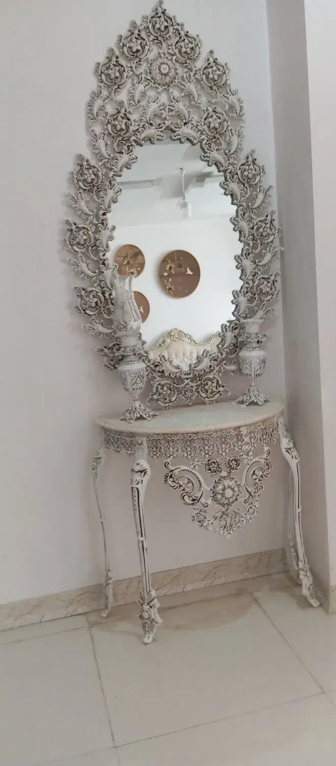 اینه کنسول،جاکفشی و میز تلویزیون|مبلمان خانگی و میز عسلی|خرم‌آباد, |دیوار