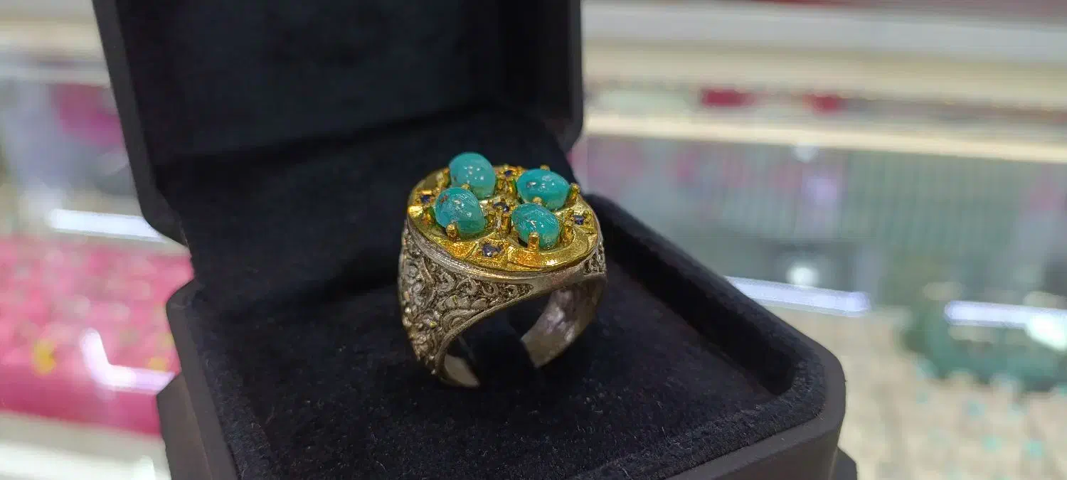 انگشتر فیروزه نیشابوری|جواهرات|ری, هاشم‌آباد|دیوار