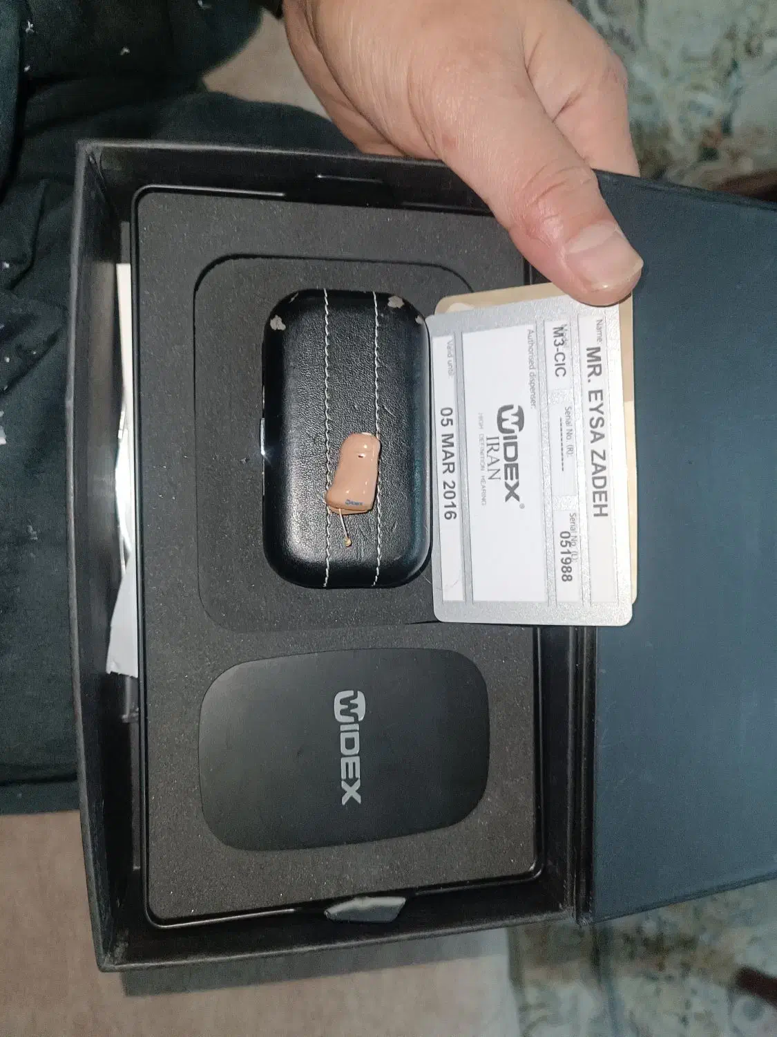 سمعک نامرئی ویدکس CIC|پزشکی|پیرانشهر, |دیوار