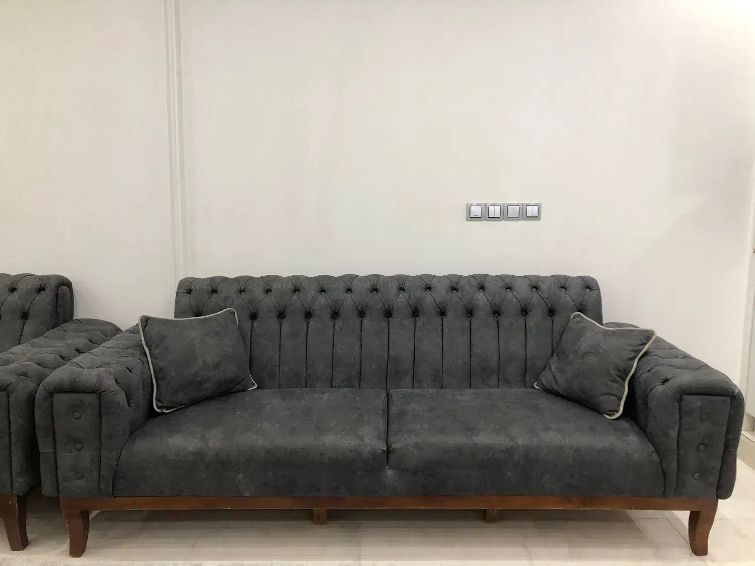 مبلمان چستر ۸ نفره|مبلمان خانگی و میز عسلی|ایذه, |دیوار