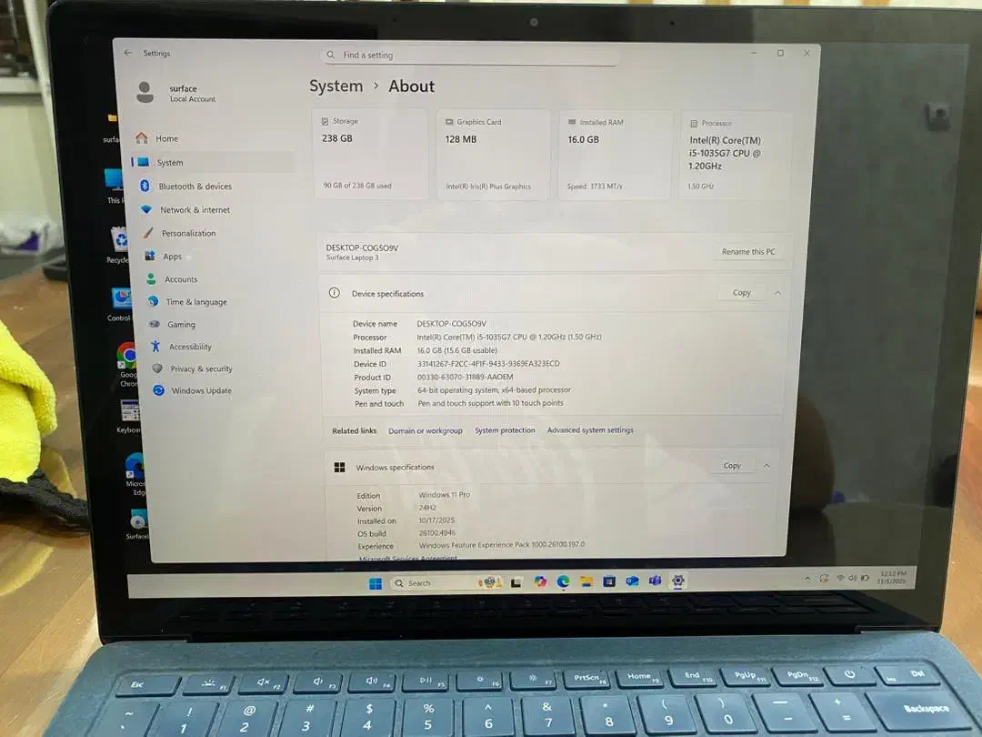 لب تاب سرفیس surface|رایانه همراه|بندرعباس, |دیوار