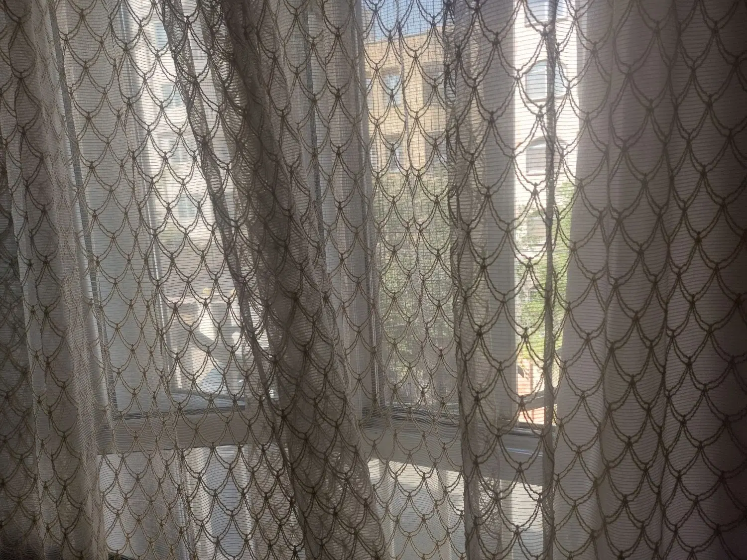 پرده سالن پارچه ترک مناسب پنجره ۳ متری|پرده، رانر، رومیزی|تهران, عباسآباد|دیوار