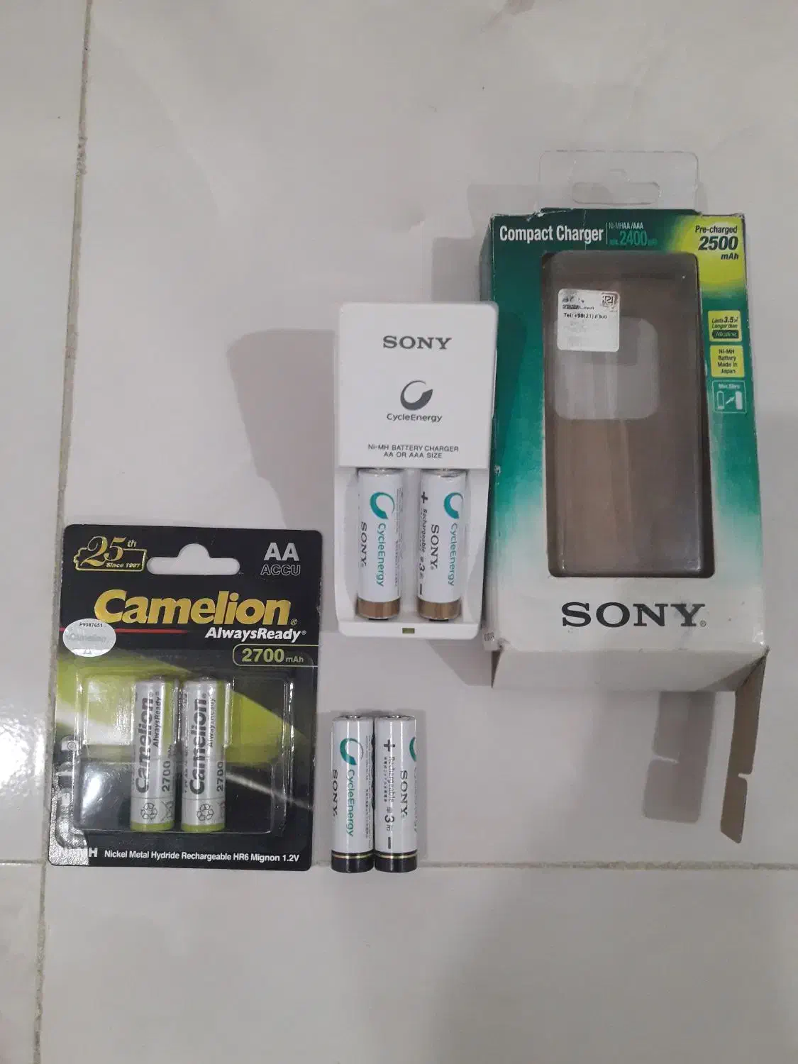 شارژر و باتری شارژی|دوربین عکاسی و فیلم‌برداری|کیش, |دیوار