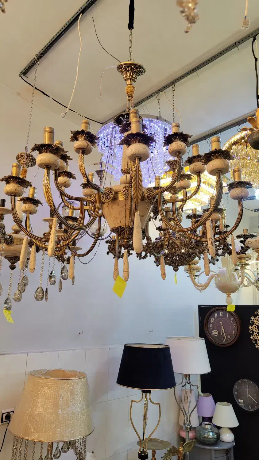 لوستر سنگی|لوستر و چراغ آویز|ارومیه, |دیوار