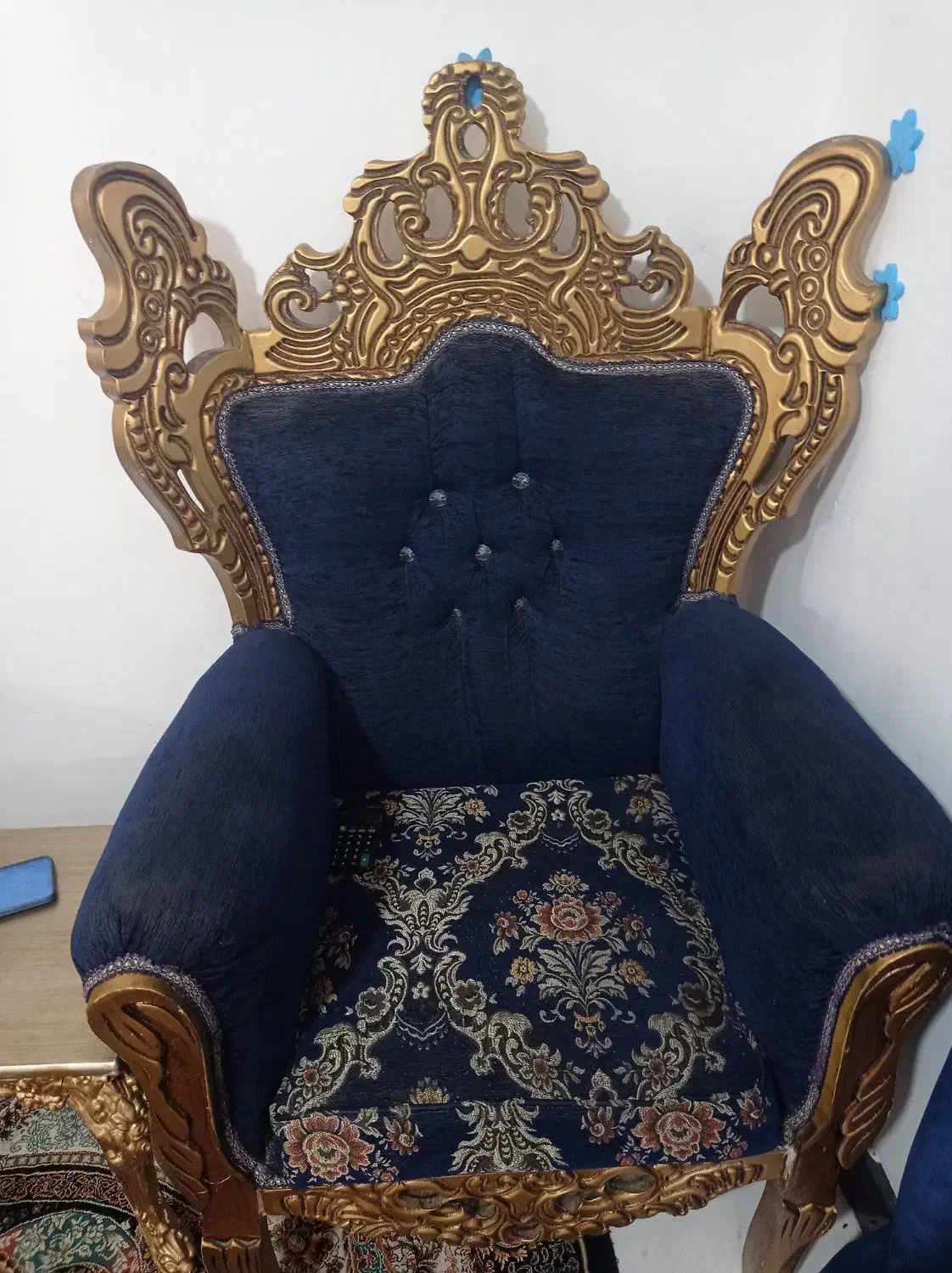 مبل سلطنتی 7نفره|مبلمان خانگی و میز عسلی|بندرعباس, |دیوار