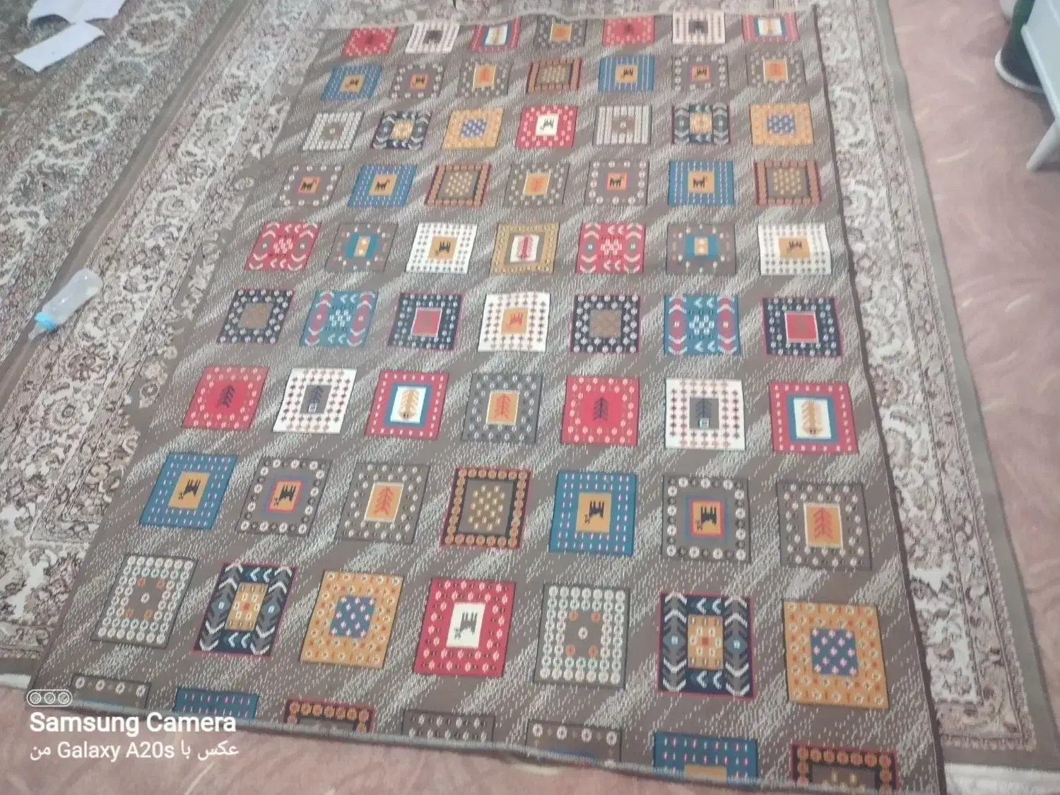 گلیم فرش|گلیم، جاجیم، گبه|کرمانشاه, |دیوار