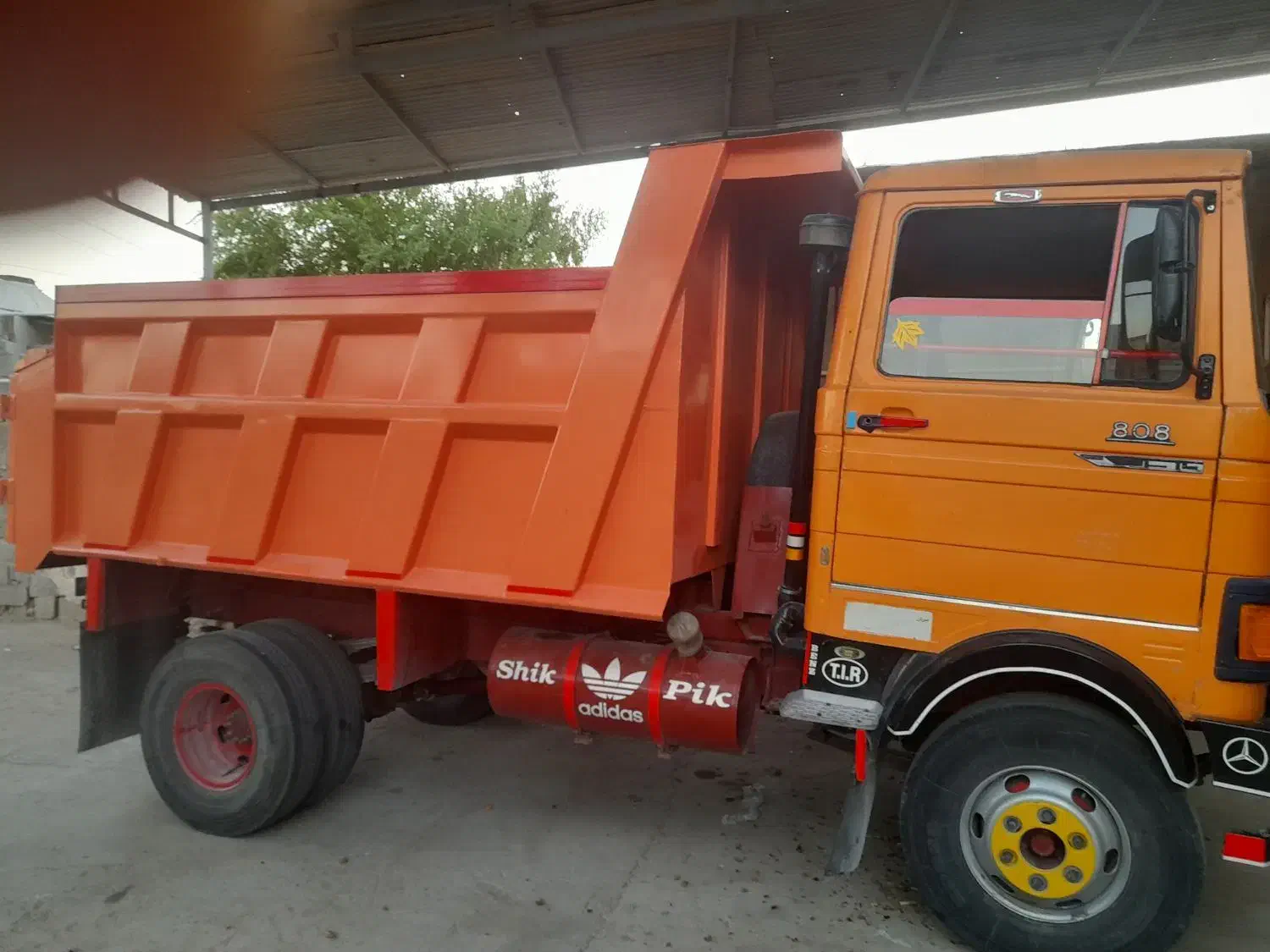 خاورکمپریسی808|خودرو سنگین|اهرم, |دیوار