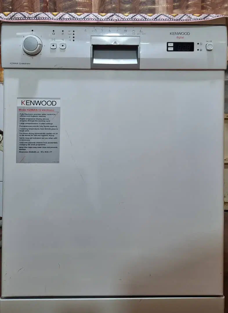 ظرفشویی KENWOOD اصل 12 نفره|ماشین ظرفشویی|اهواز, کوی فرهنگیان ۲|دیوار