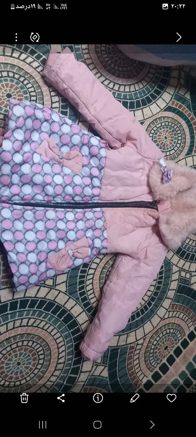 کاپشن های در حد نو بچگانه|کفش و لباس بچه|مشگین شهر, |دیوار