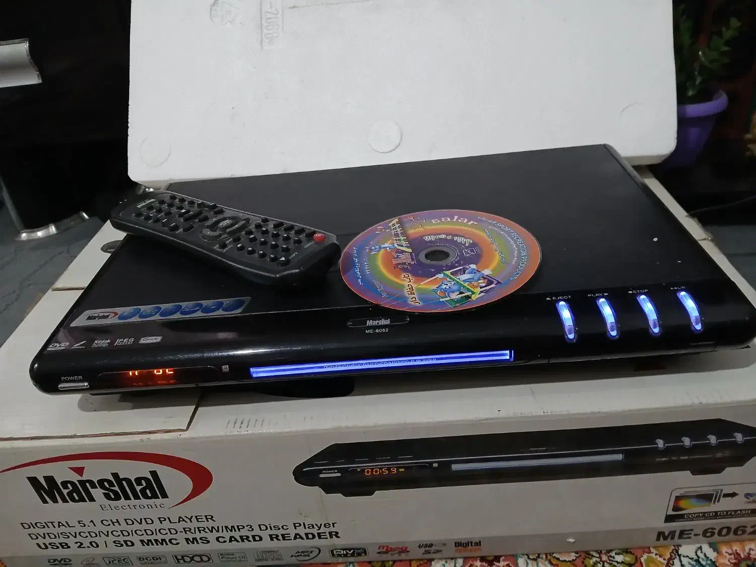 دی ودی|پخشکننده DVD و ویدیو|مشهد, حیدرآباد|دیوار