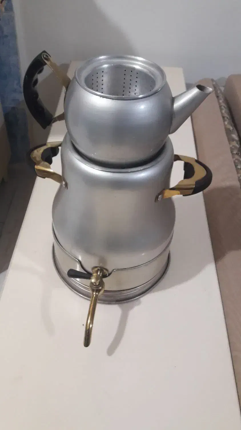 سماور کتری با قوری|سماور، چای‌ساز، قهوه‌ساز|تهران, نیروی هوایی (پیروزی)|دیوار