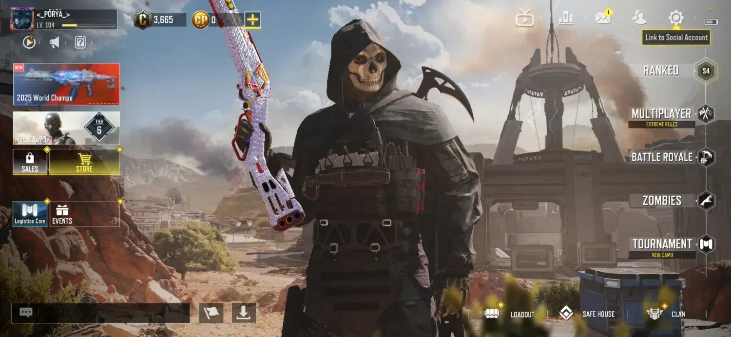 اکانت کالاف دیوتی موبایل خوش شانس|کنسول، بازی ویدئویی و آنلاین|ساری, |دیوار