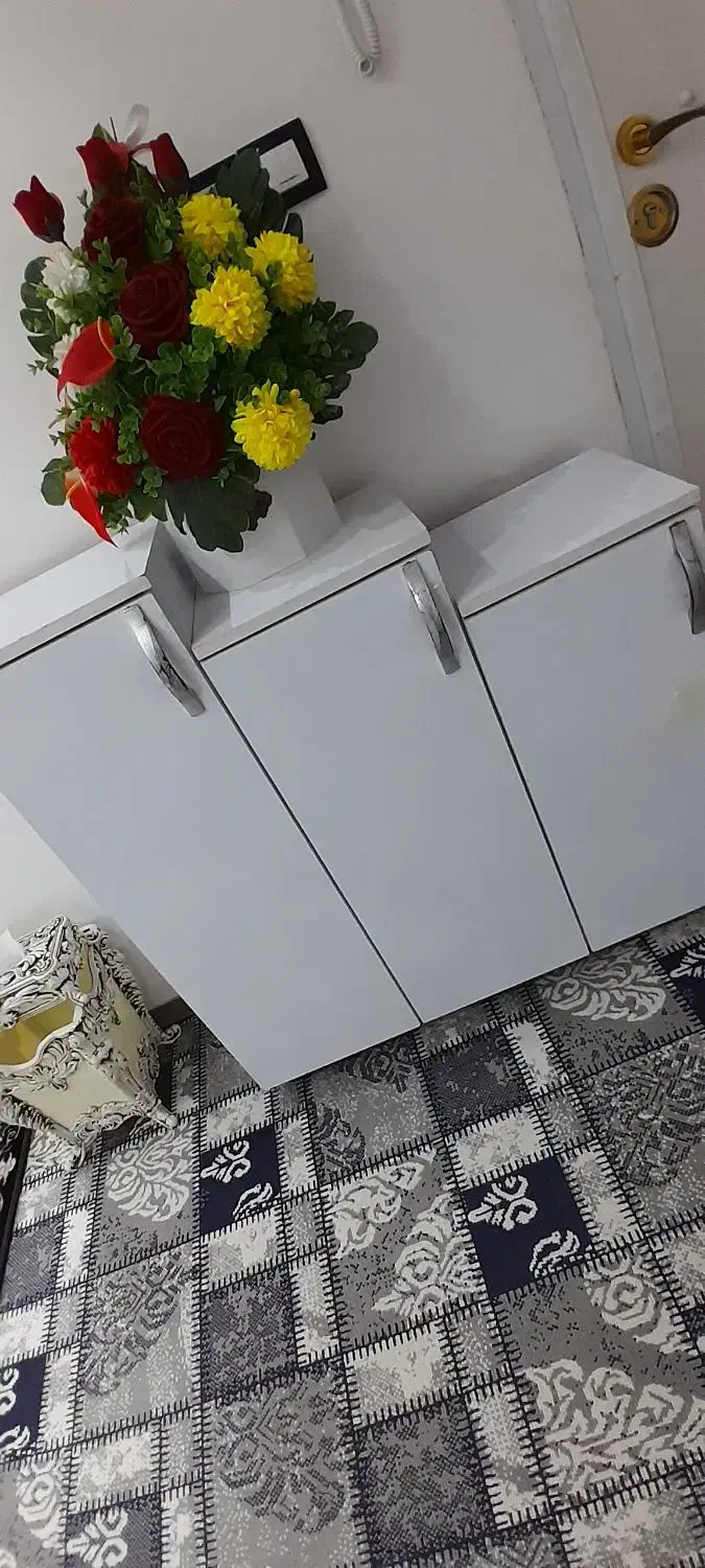 دو عدد بوفه و جاکفشی|بوفه، ویترین، کنسول|مشهد, رده|دیوار