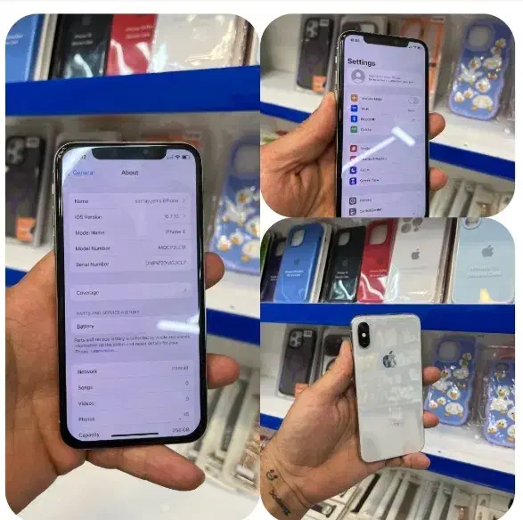 اپل iPhone X با حافظهٔ ۲۵۶ گیگابایت|موبایل|لاهیجان, جمهوری|دیوار