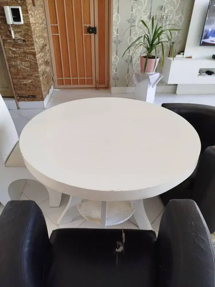 سرویس ناهار خوری پنج نفره مبله|میز و صندلی غذاخوری|لار, |دیوار