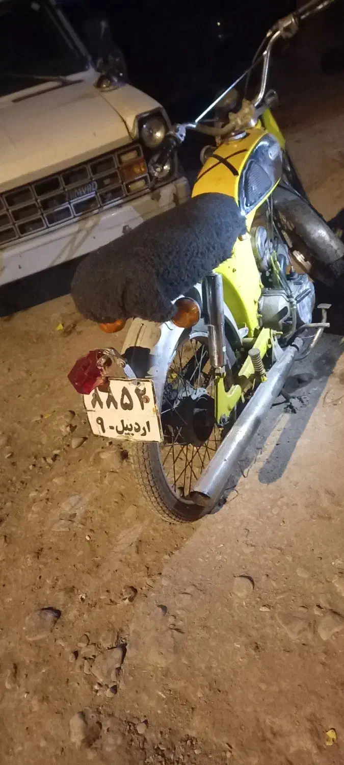 یاماها ۱۰۰|موتورسیکلت|گرمی, |دیوار