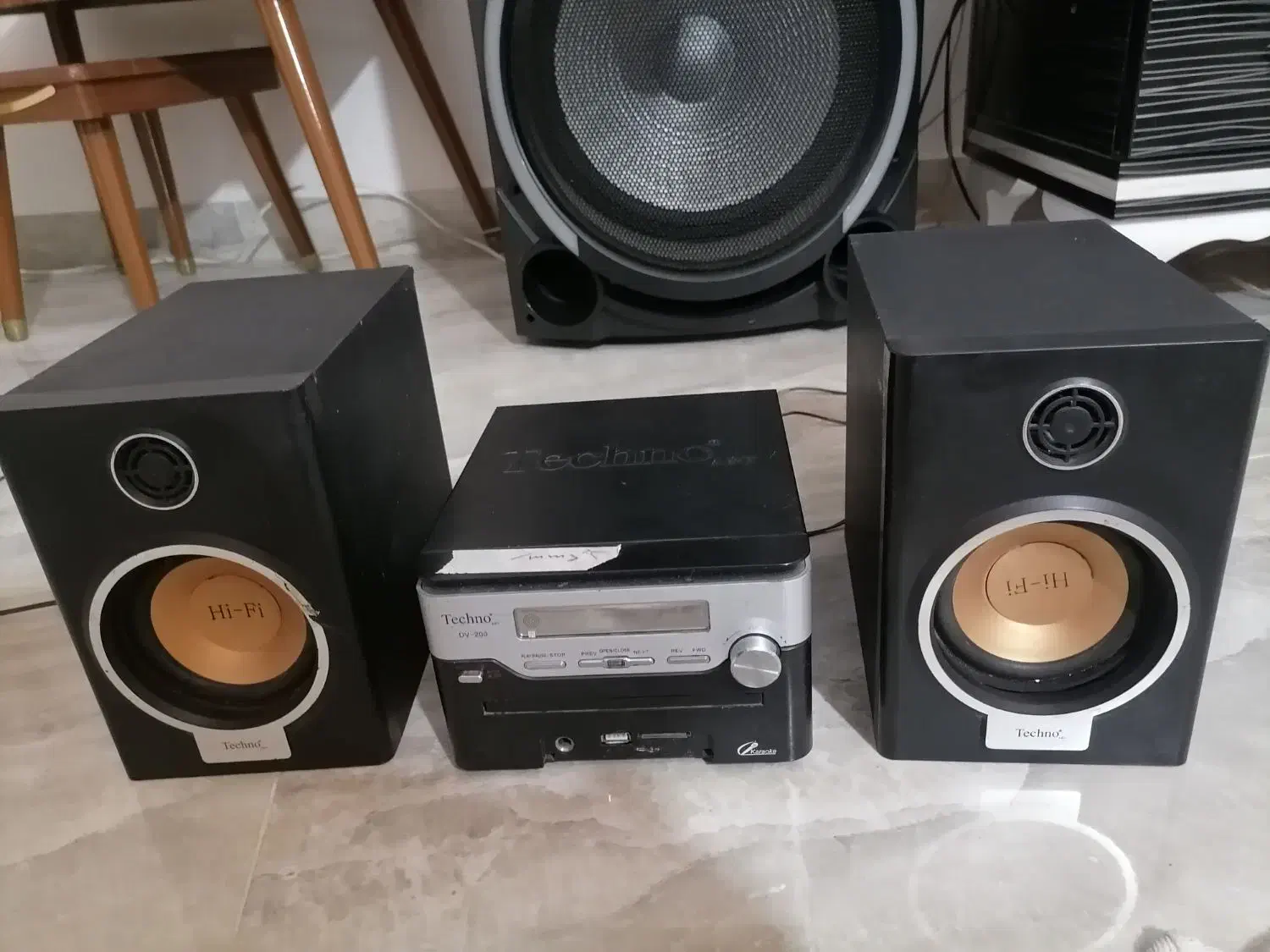 اسپیکر|سیستم صوتی خانگی|باسمنج, |دیوار