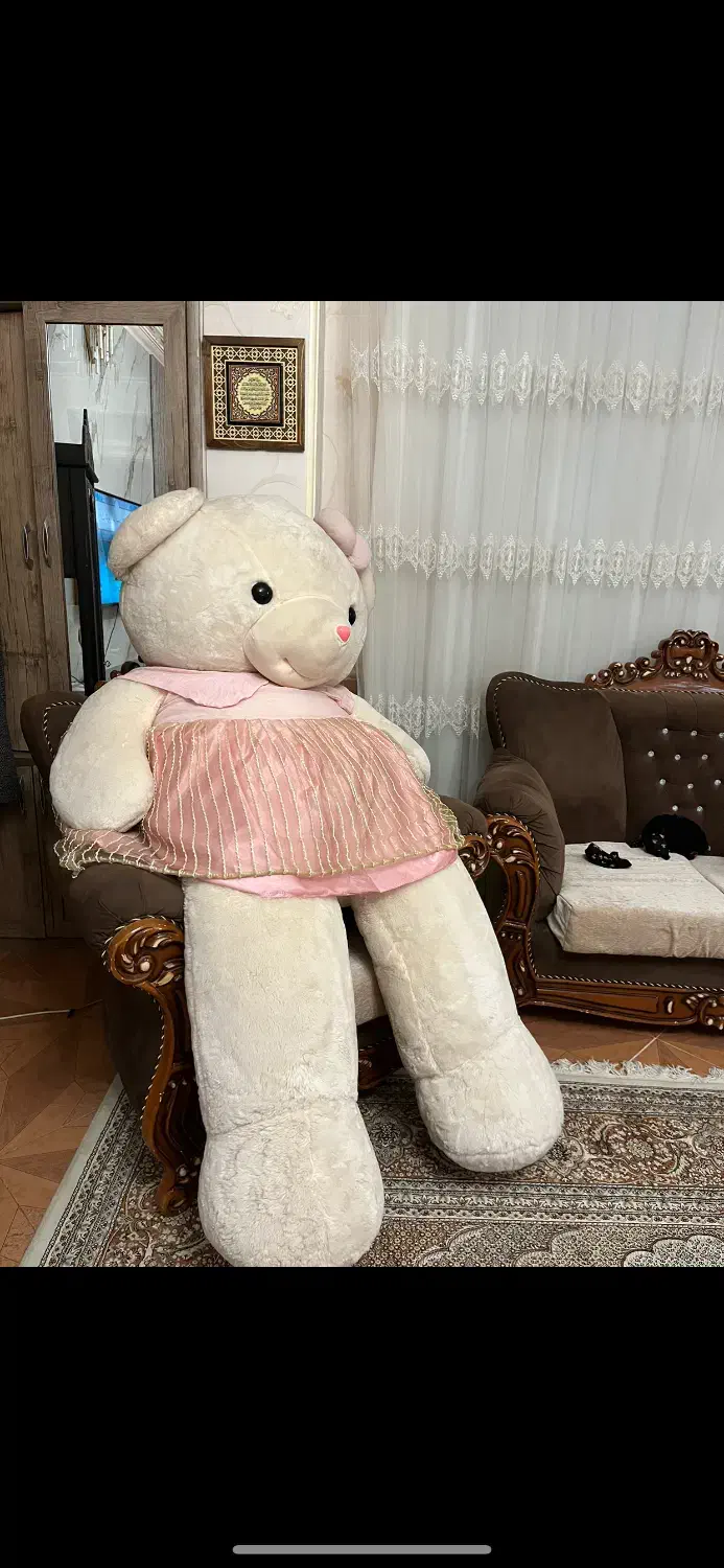 خرس بزرگ|اسباب‌بازی بچه|شیروان (خراسان), |دیوار