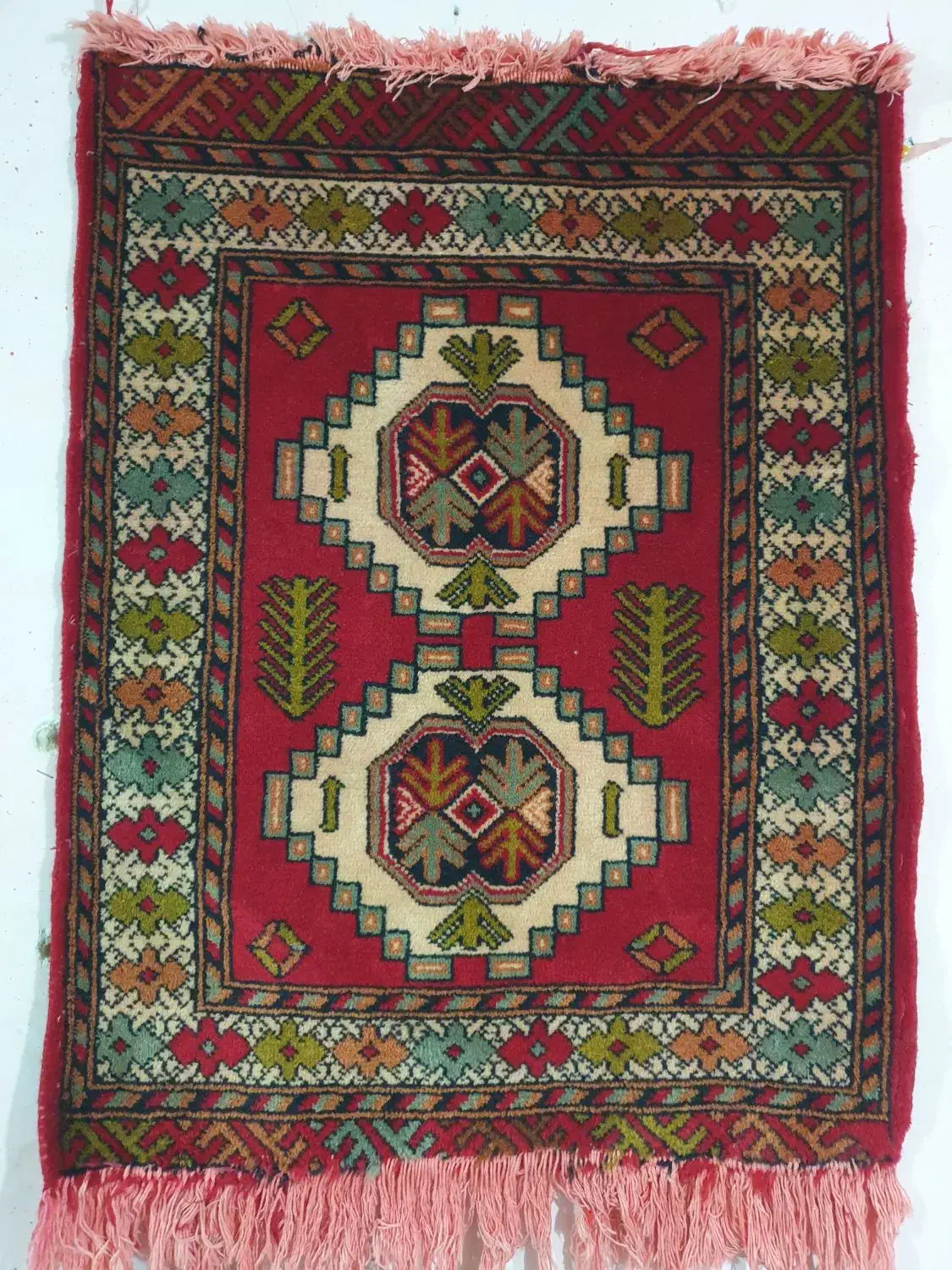 فرش کوچک قدیمی|تابلو فرش|ارومیه, |دیوار