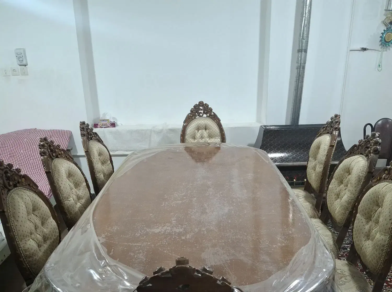 میز وصندلی ناهارخوری 8نفره|میز و صندلی غذاخوری|شهرکرد, |دیوار