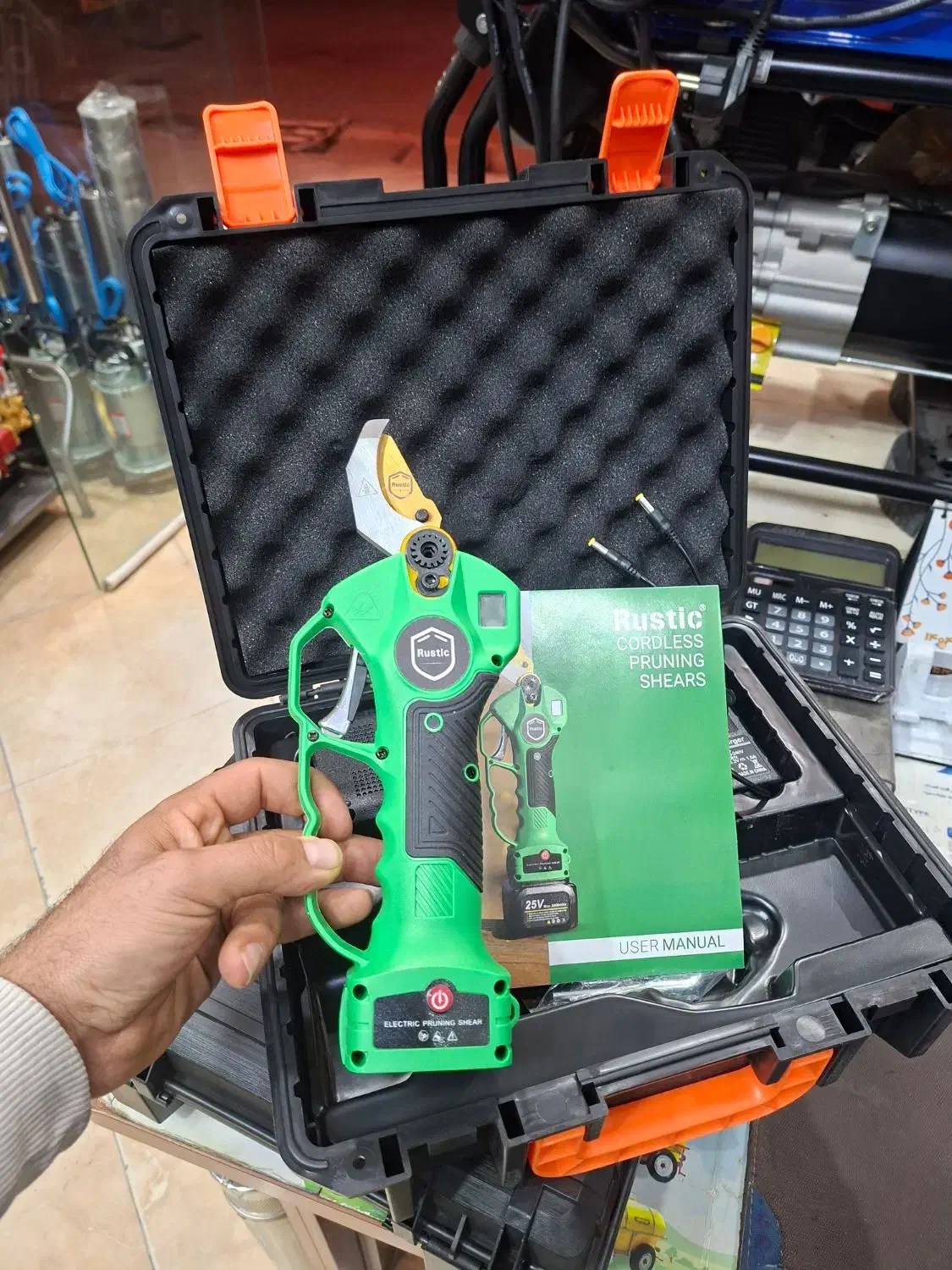 قیچی شارژی باغبانی|ماشینآلات صنعتی|مهاباد (آذربایجان غربی), |دیوار