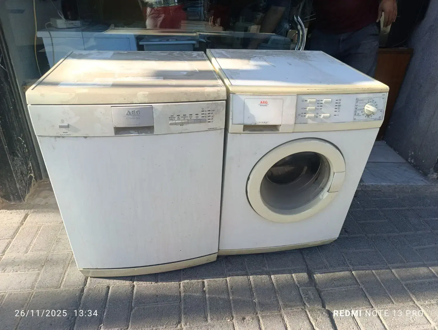 لباسشویی و ظرفشویی AEG اصل آلمان|ماشین لباسشویی و خشک‌کن لباس|مشهد, کشاورز|دیوار