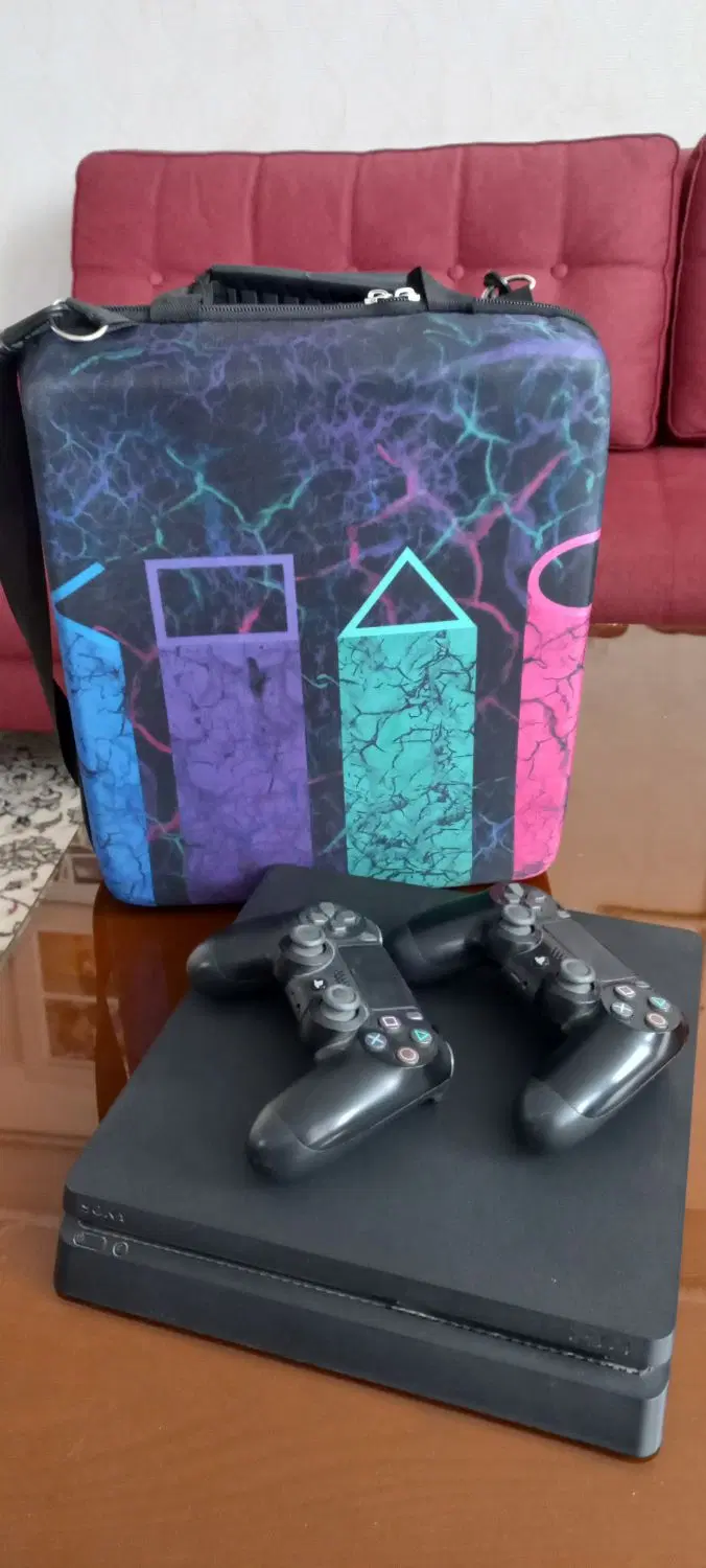 ps4 slim|کنسول، بازی ویدئویی و آنلاین|کرج, کوی امامیه|دیوار
