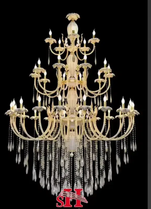 لوستر|لوستر و چراغ آویز|حمیدیا, |دیوار