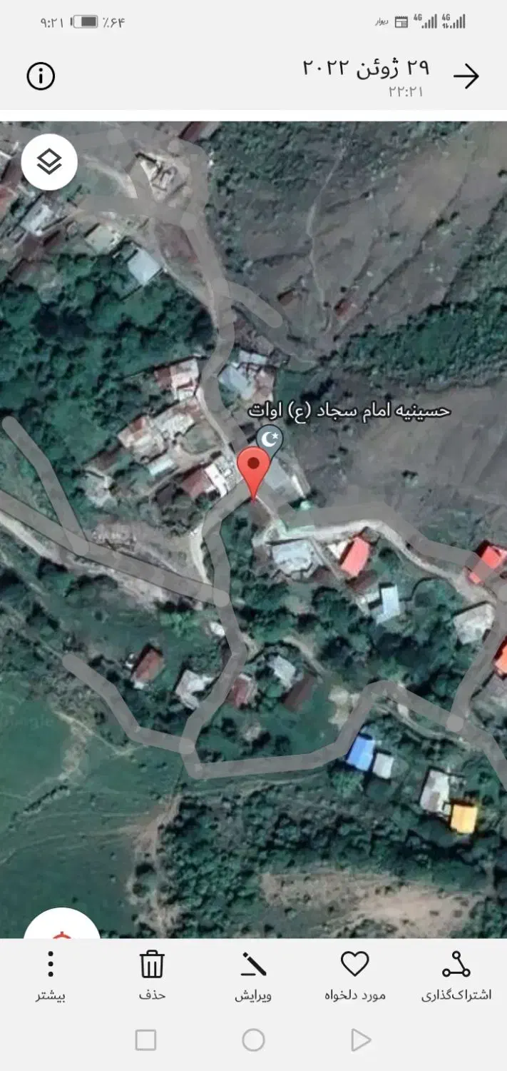 112 متر زمین با خانه کلنگی|فروش زمین و ملک کلنگی|آلاشت, |دیوار