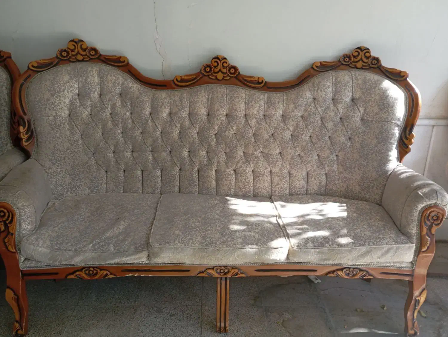 مبل استیل چوب راش ۷نفره|مبلمان خانگی و میز عسلی|مشهد, زیرکن|دیوار