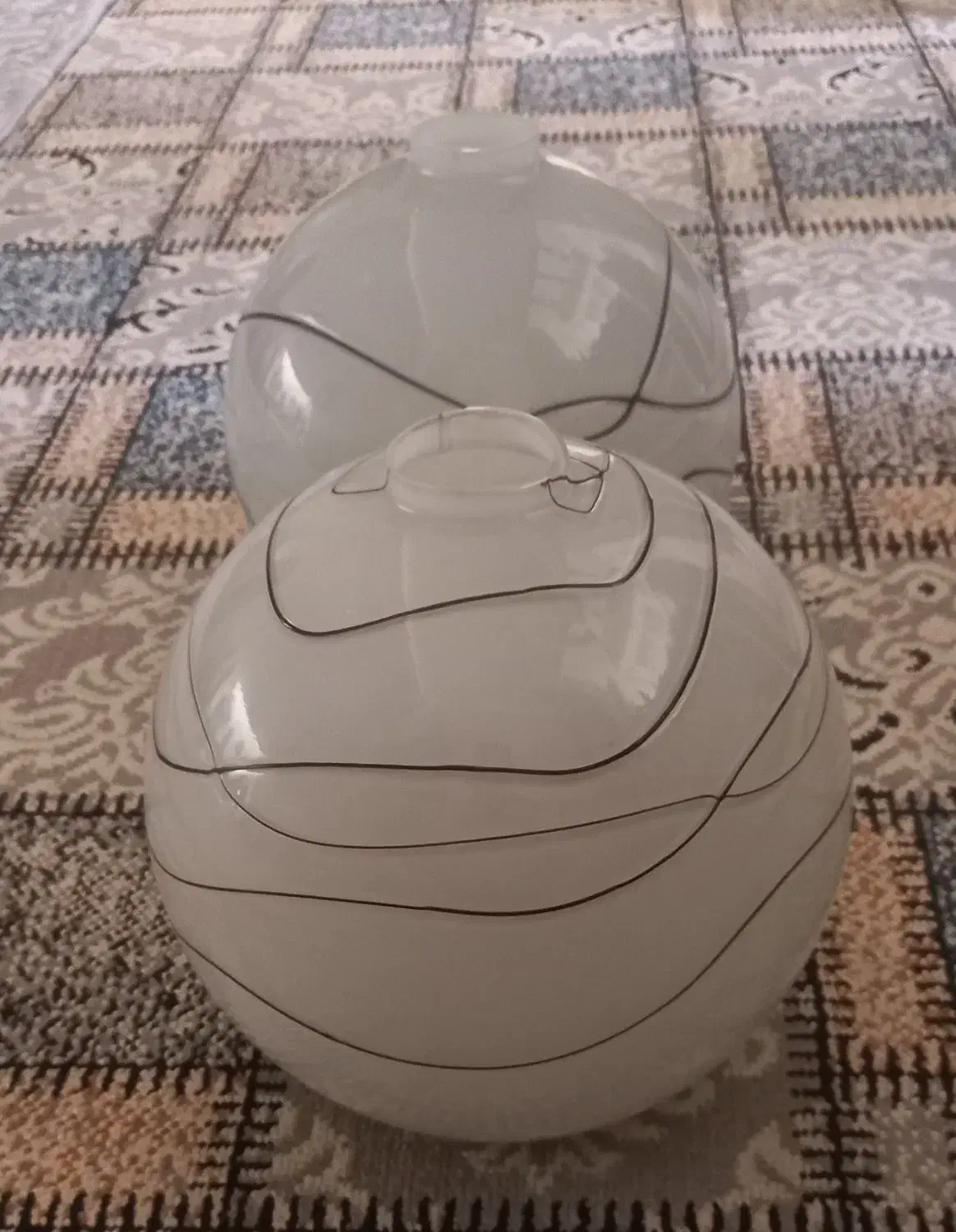 شیشه حباب|لوستر و چراغ آویز|کرمانشاه, |دیوار