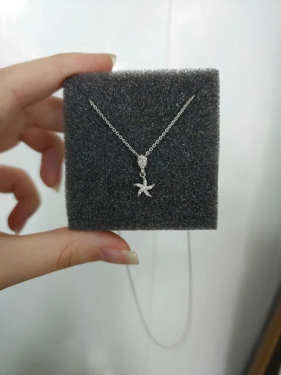 پلاک زنجیر طرح ستاره نقره اصلی|بدلیجات|کرمانشاه, |دیوار