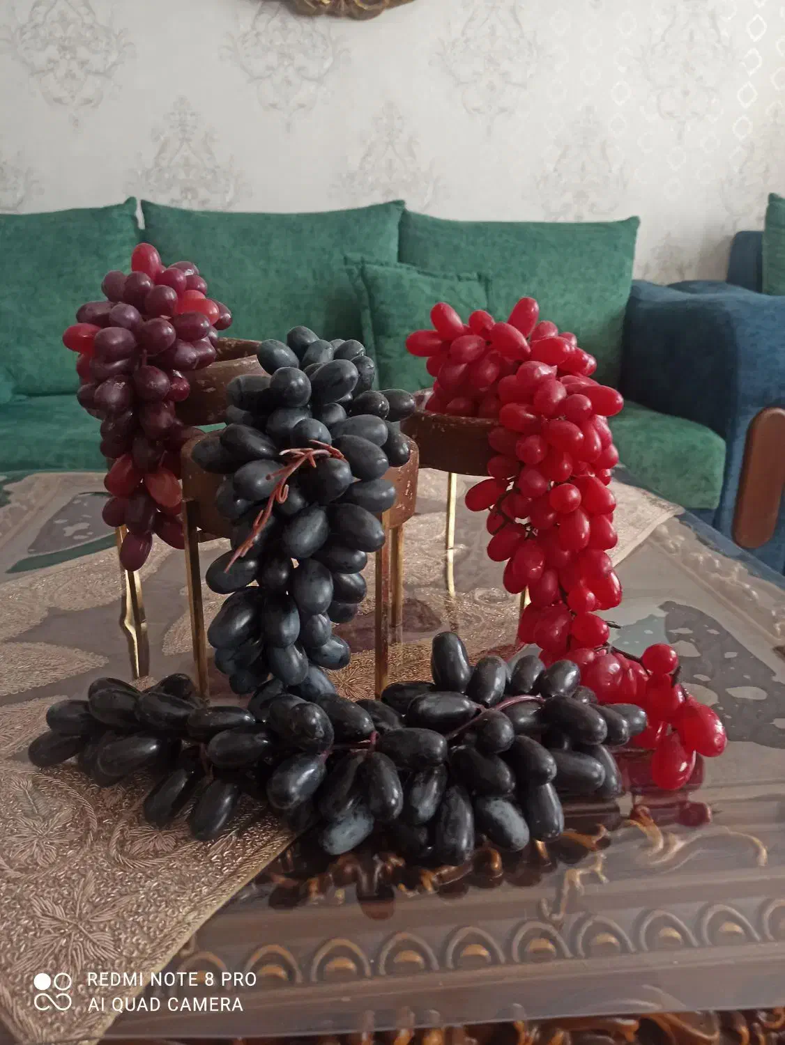 سطل و جا دستمالی برنز خیلی سنگین|صنایع دستی و سایر لوازم تزئینی|سهند, |دیوار