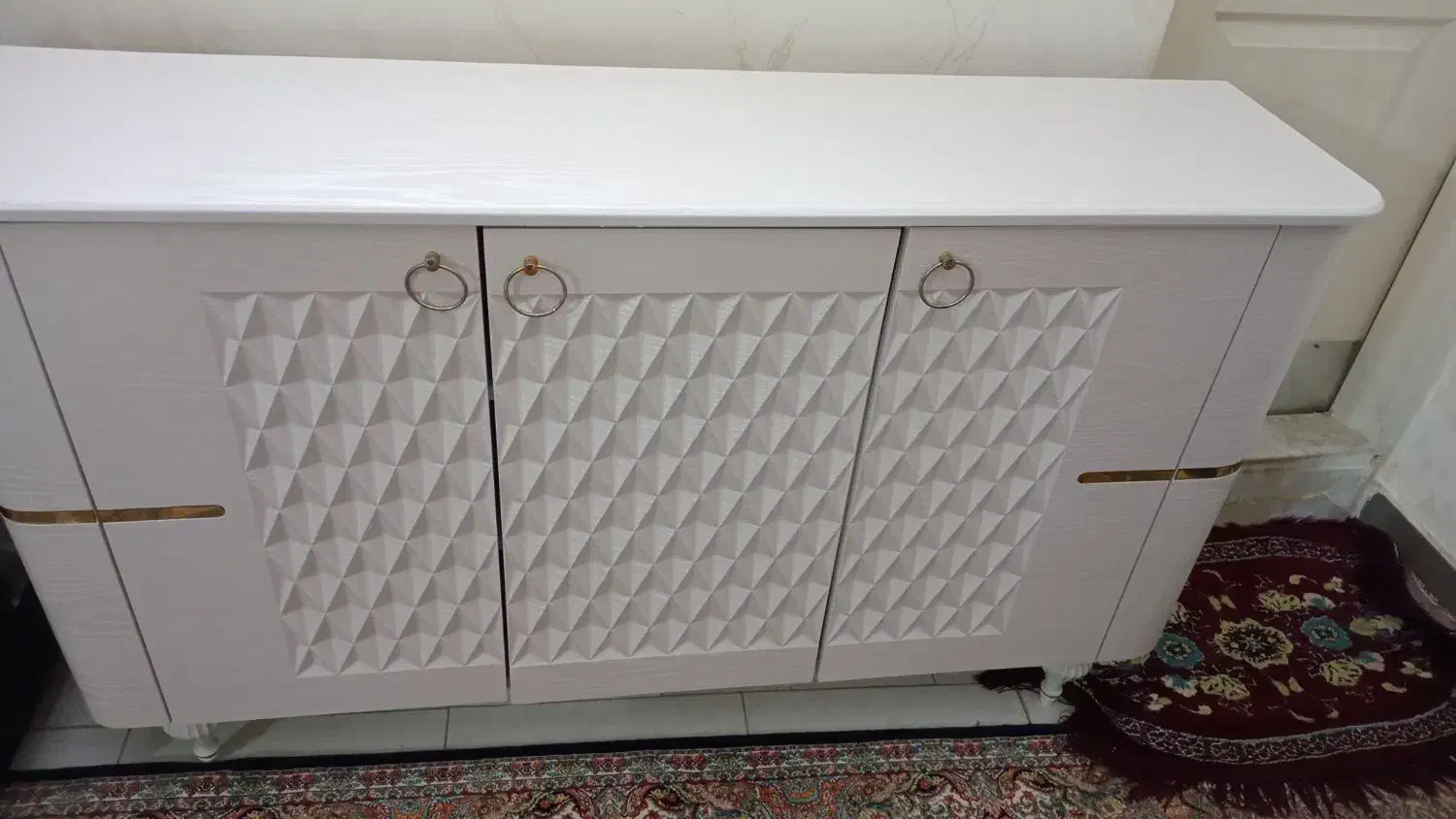 آینه وکنسول بزرگ نو|بوفه، ویترین، کنسول|رباطکریم, رباطکریم|دیوار