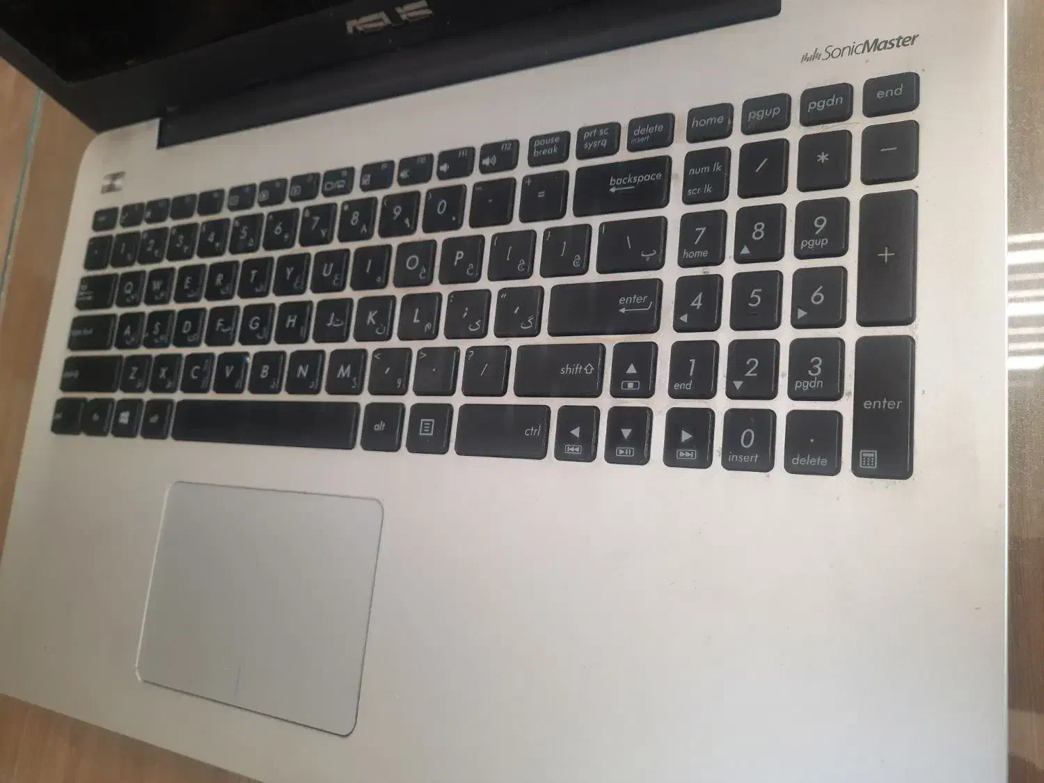 لپ تاب asus نسل پنج گرافیک مجزا هارد ssd باطری نو|رایانه همراه|کاشمر, |دیوار