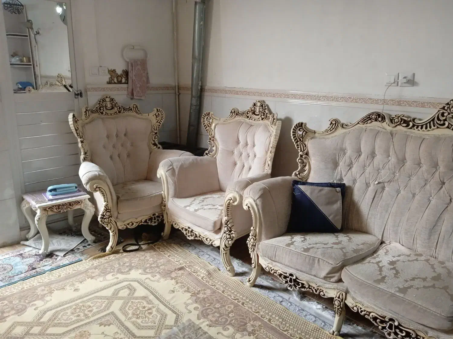 مبل|مبلمان خانگی و میز عسلی|بهارستان, |دیوار