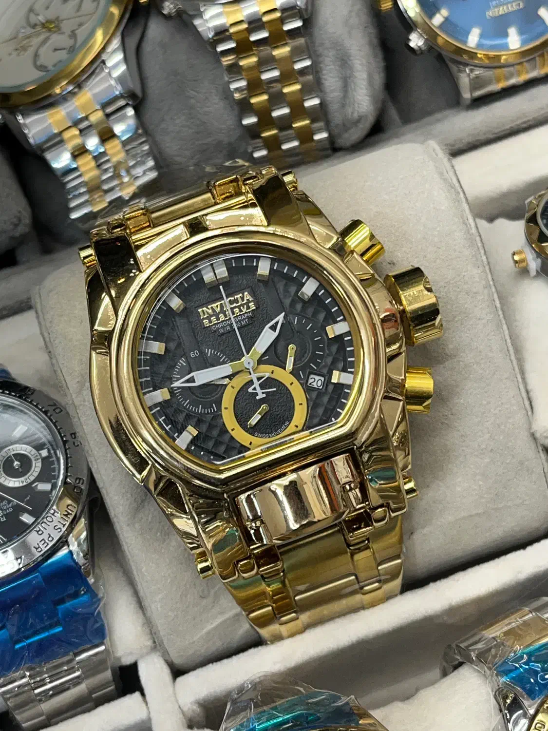 ساعت مچی مردانه مارک اینوکتا/مدل زئوس سه موتوره|ساعت|مشهد, گاز|دیوار