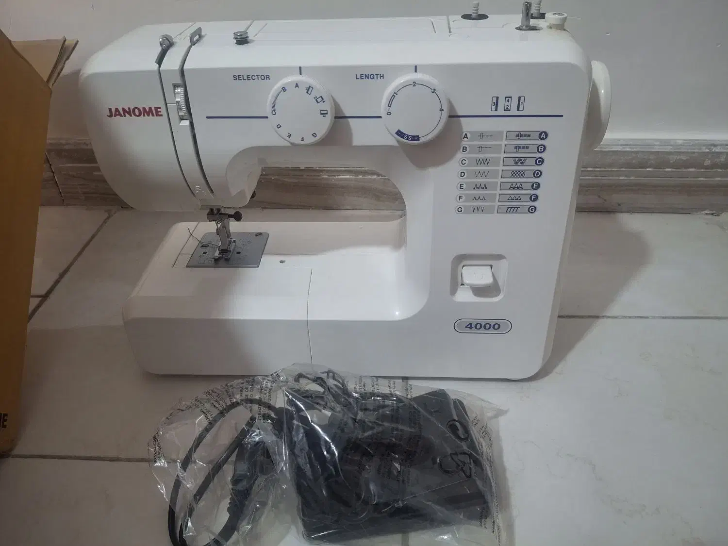 چرخ خیاطی ژانومه ۴۰۰۰|چرخ خیاطی و ریسندگی|شهرکرد, |دیوار