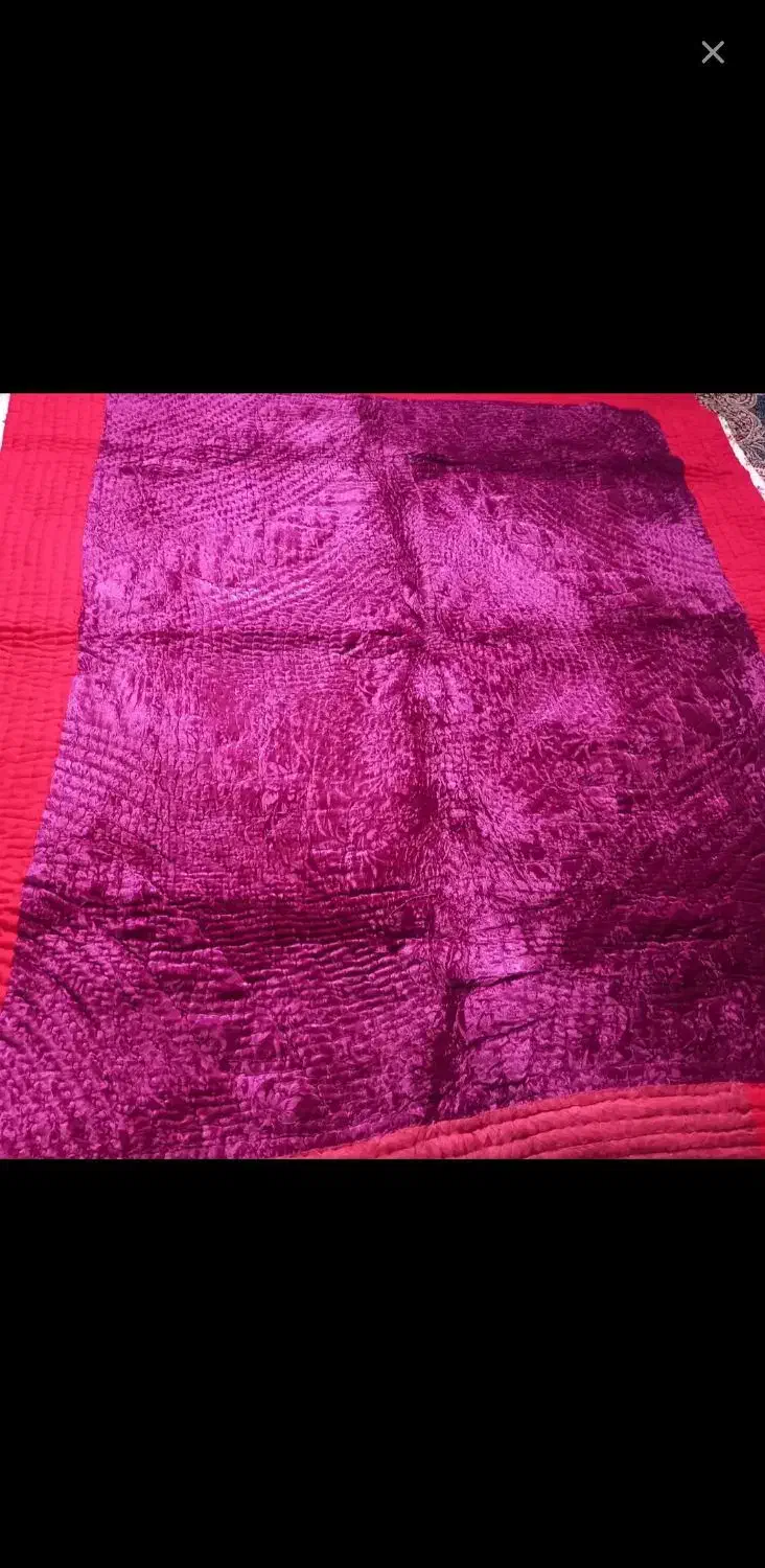 دوخت لحاف خانگی|رختخواب، بالش، پتو|زرند, |دیوار