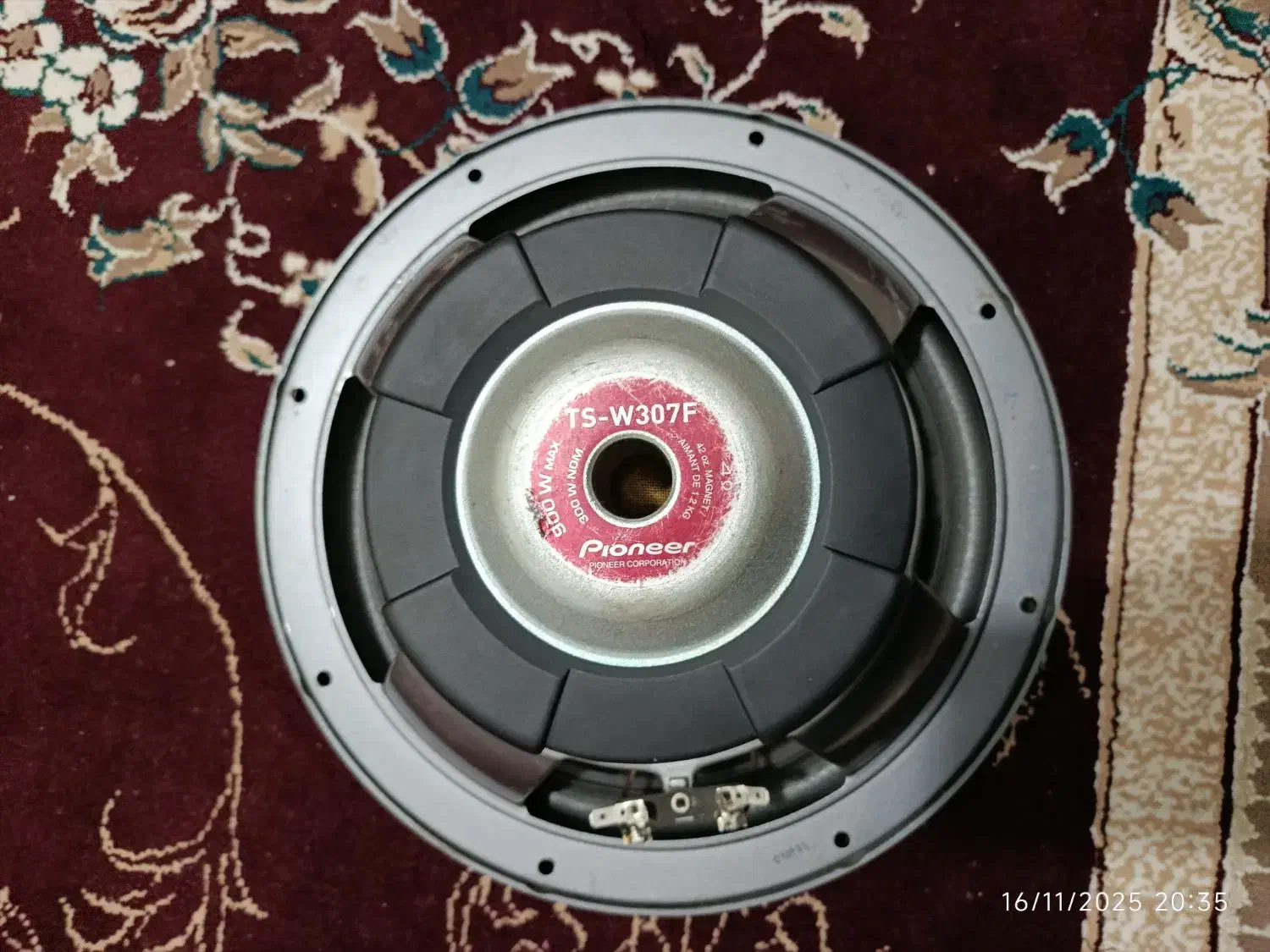 ساب پایونیر۱۲ اینچ|صوتی و تصویری|نگین شهر, |دیوار